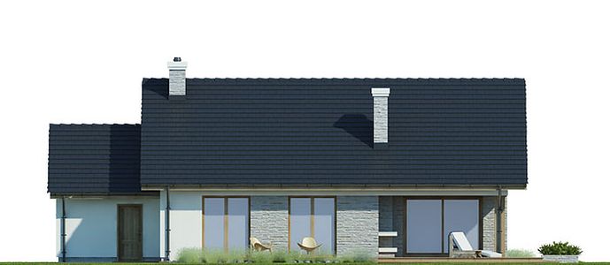Фасад дома KEB-4156-83 Фасад дома KEB-4156-83